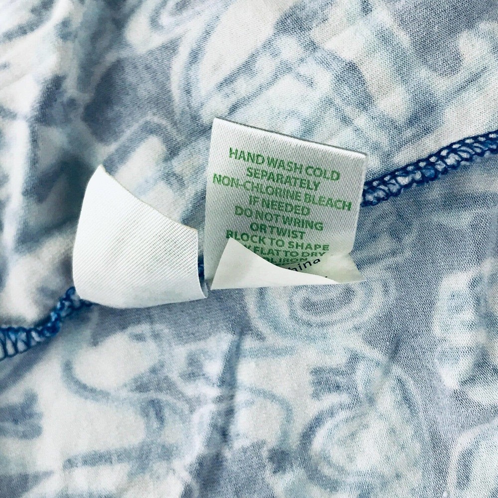 Lilly Pulitzer Small Dress Ophelia Get Trunky Blue Watercolor Elephant AZ28 - Picture 5 of 6